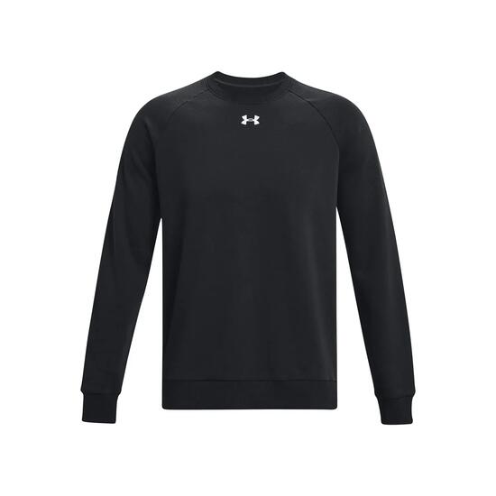 Herren-Sweatshirt Under Armour Rival Fleece Crew Schwarz Schwarz
