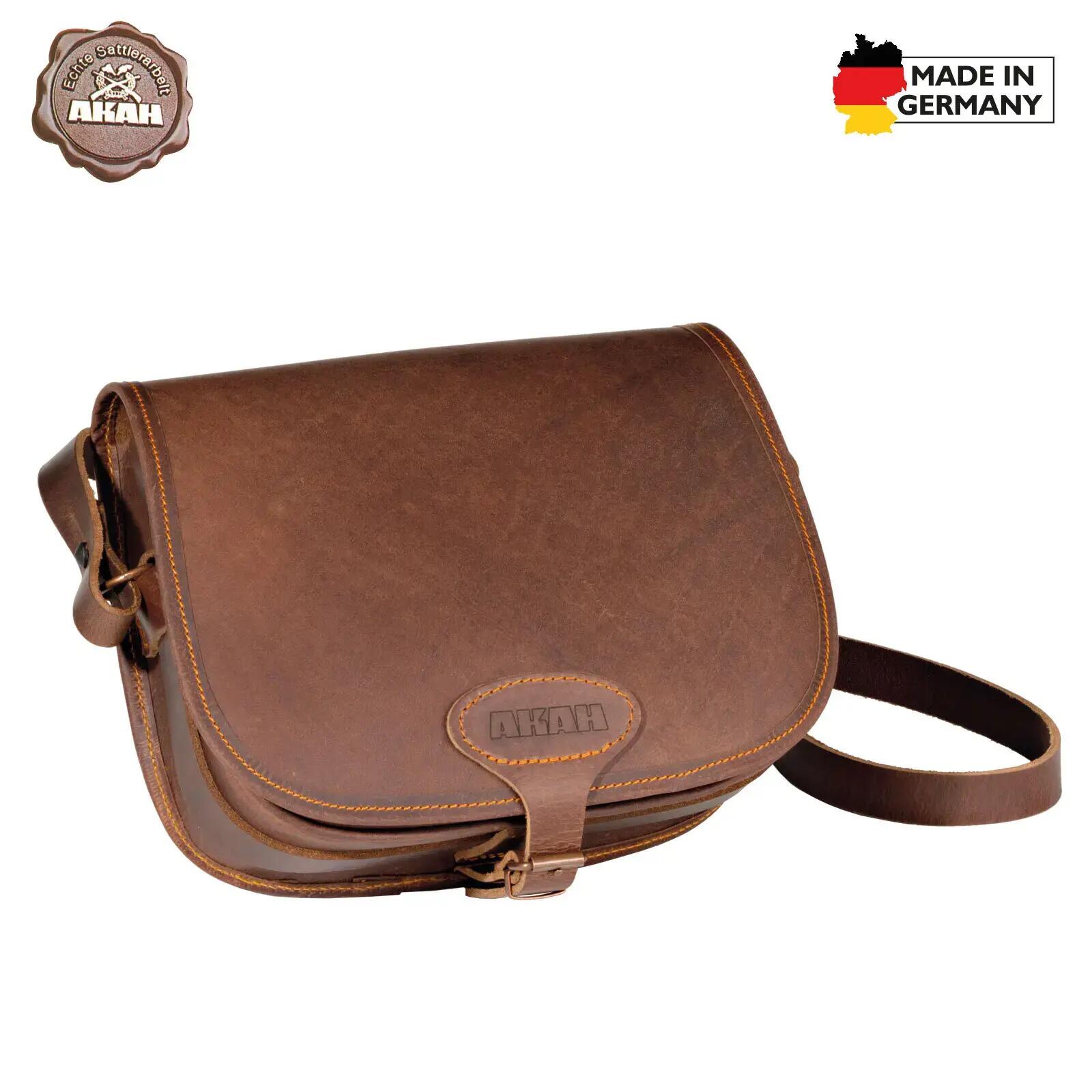 Jagd - Jagdtasche - geöltes Pull-up-Büffelleder - Ente 1/1