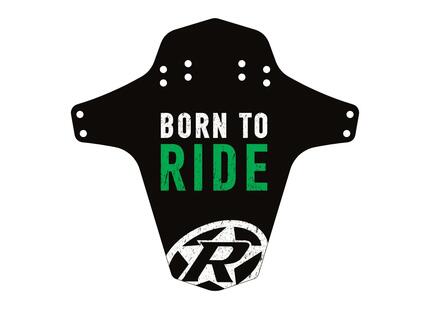 Reverse Mudfender Born To Ride Schwarz-Neongrün