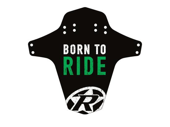 Reverse Mudfender Born To Ride Schwarz-Neongrün