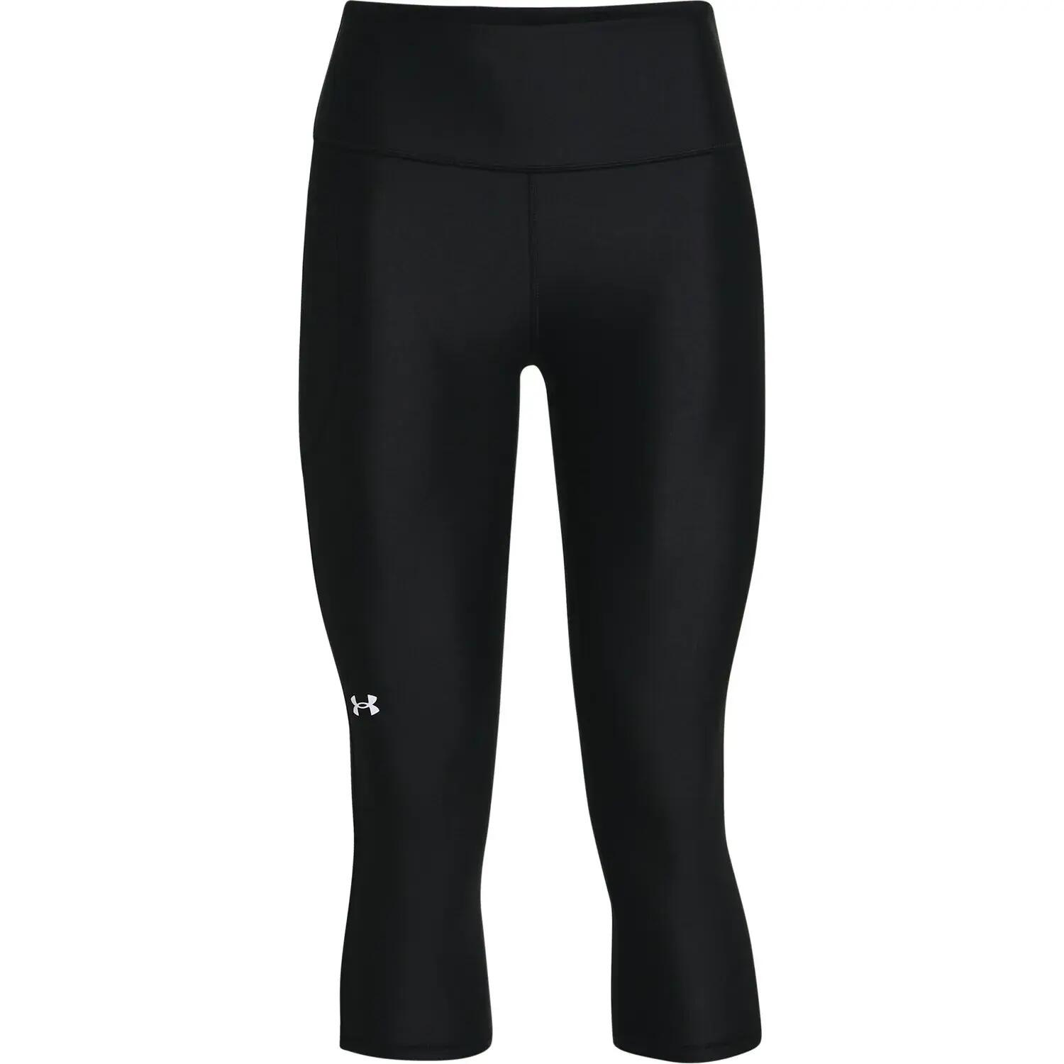 Damen Capri Under Armour Hg Armour Hi Capri Ns Schwarz Schwarz 1/8