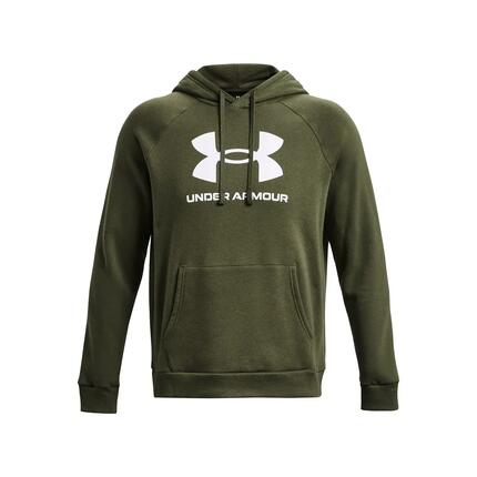 Herren-Sweatshirt Under Armour Rival Fleece Logo Hd Grün