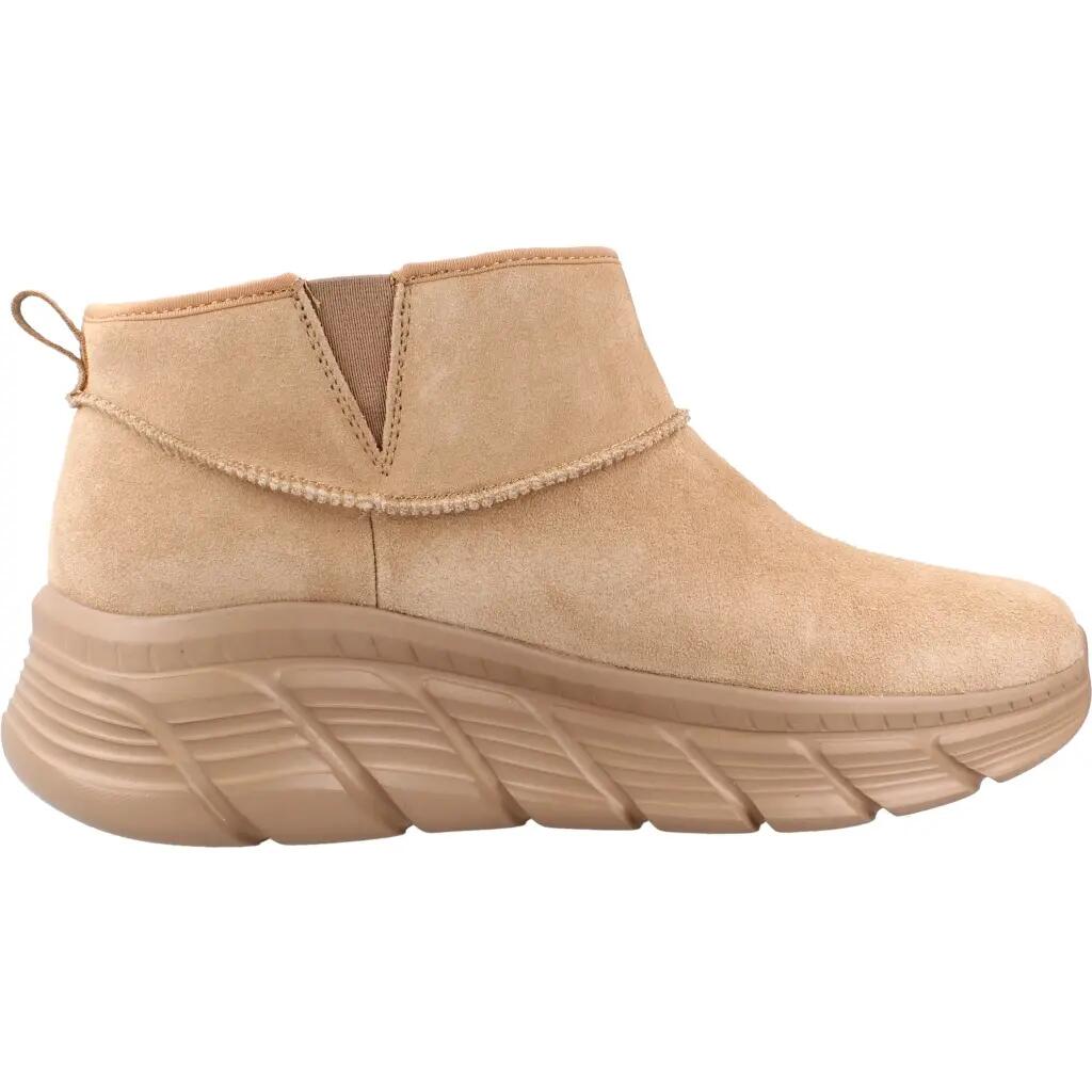 Dámské šněrovací boty Skechers Bobs Flex v hnědé barvě 4/10