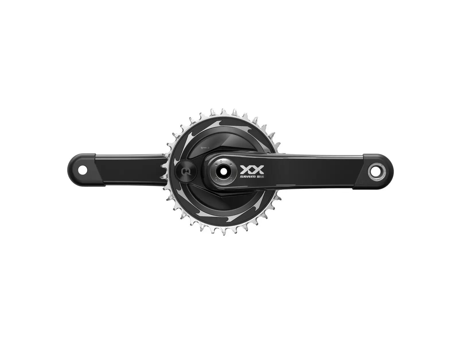 Sram Crankset Quarq Xx Sl Eagle T-tpye Black 1/3