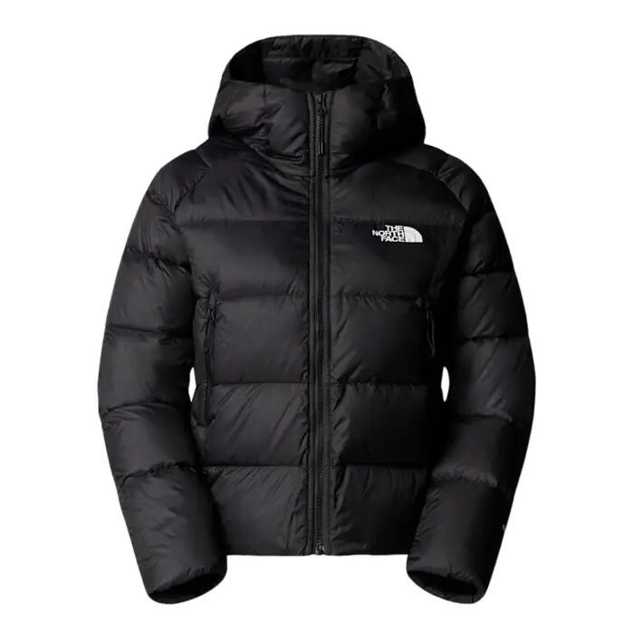 W HYALITE DOWN HOODIE Donna Nero