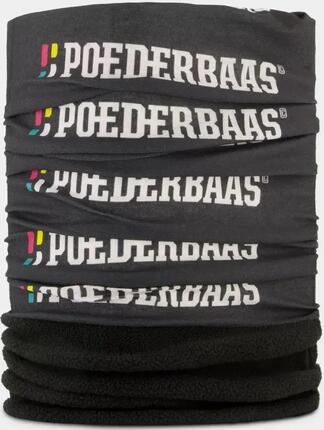 Cache-cou d'hiver Poederbaas Neckwarmer Noir 02 Noir
