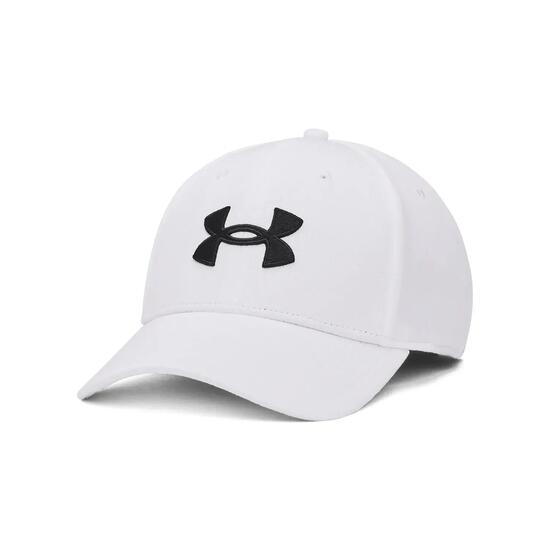 Casquette homme Under Armour Blitzing blanche.