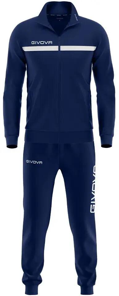 Costum Sport Givova Tuta One Full Zip Blue 2xl