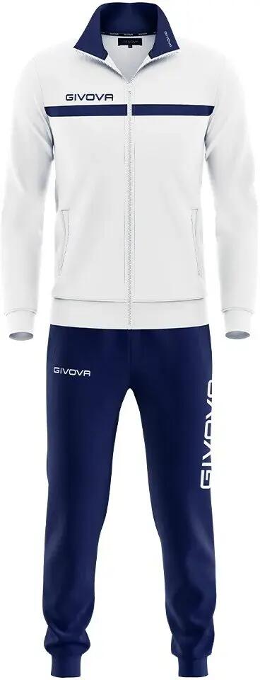 Costum Sport Givova Tuta One Full Zip White 2xl