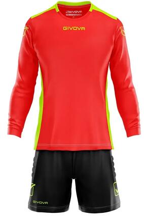 Ensemble gardien de but maillot manches longues et short Givova Hyguana
