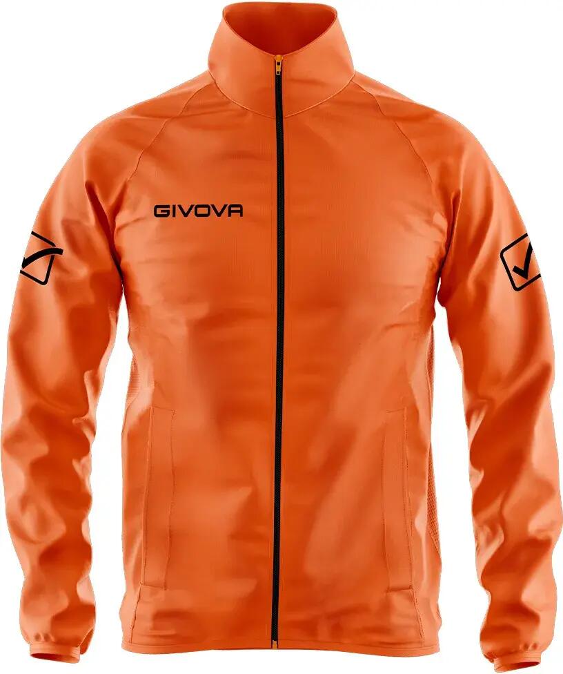 Geaca Sport Givova Basico Orange - Imagine 1