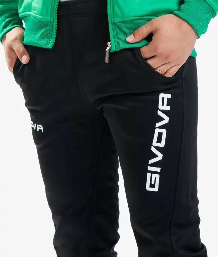Survêtement Full Zip Homme - Givova vert noir 4/7