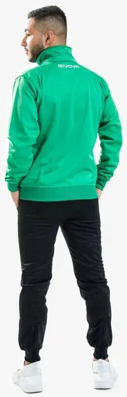 Survêtement Full Zip Homme - Givova vert noir 3/7