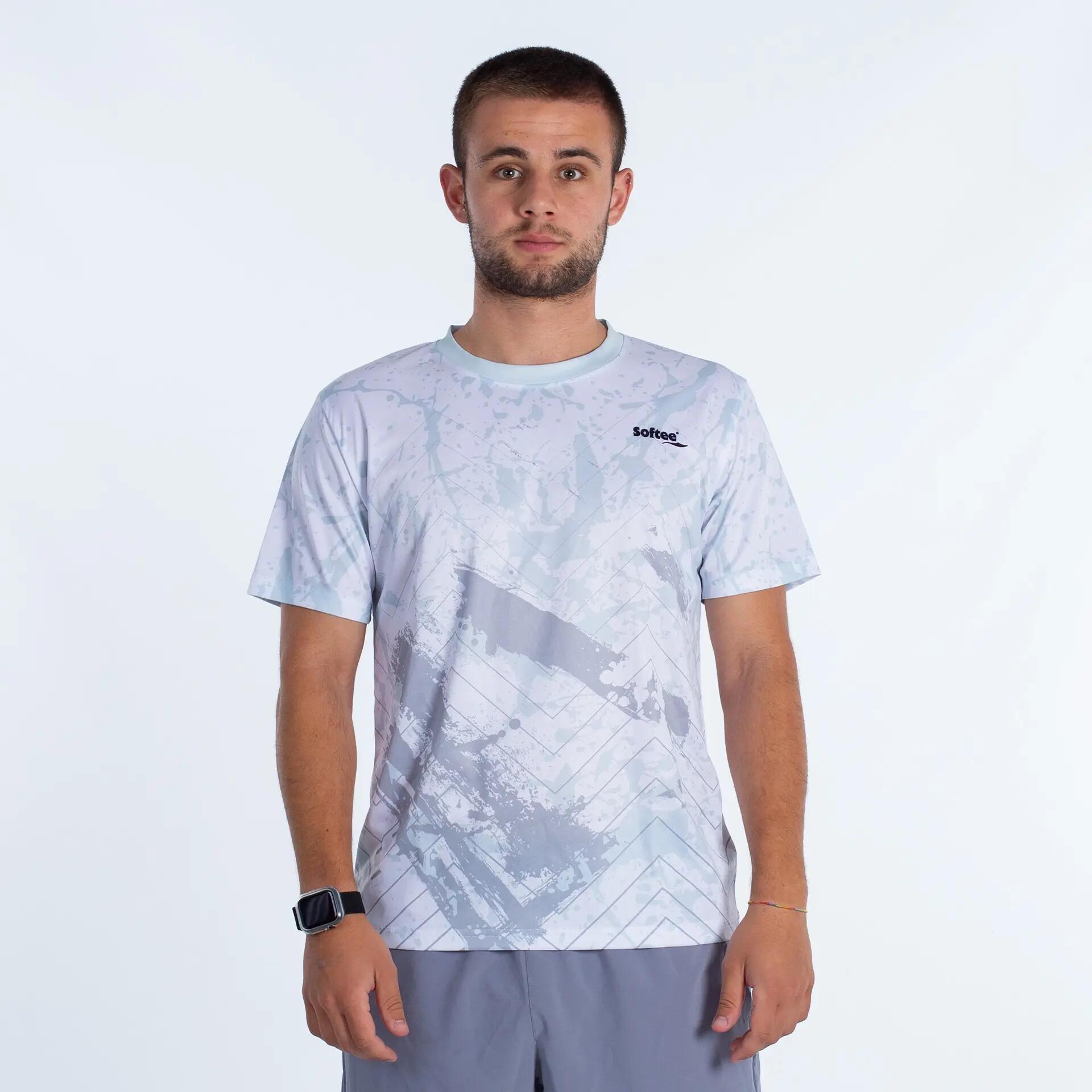 Camiseta Softee Freezer Blanco/Gris 1/3