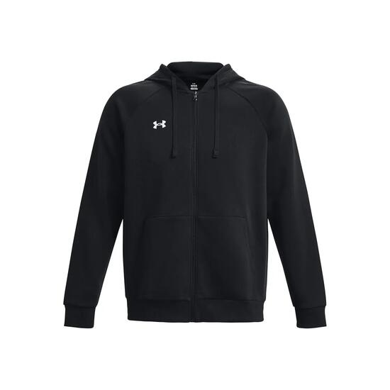 Herren Under Armour Rival Fleece Fz Hoodie Schwarz