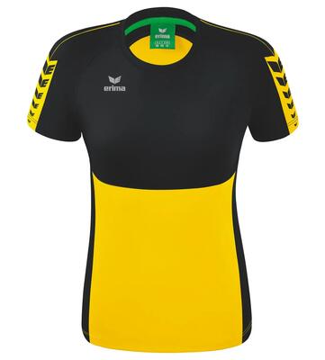 Erima six wings t-shirt nieuw koningsblauw/nieuw marine