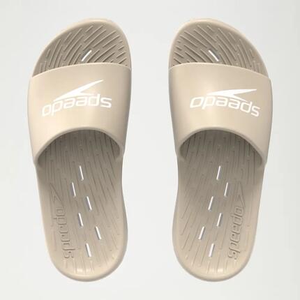 Chanclas Diseño Logotipo para Mujer Marrón