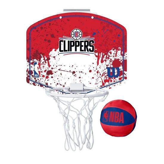 Wielokolorowe maszynki do strzyżenia Wilson NBA Team Mini Hoop