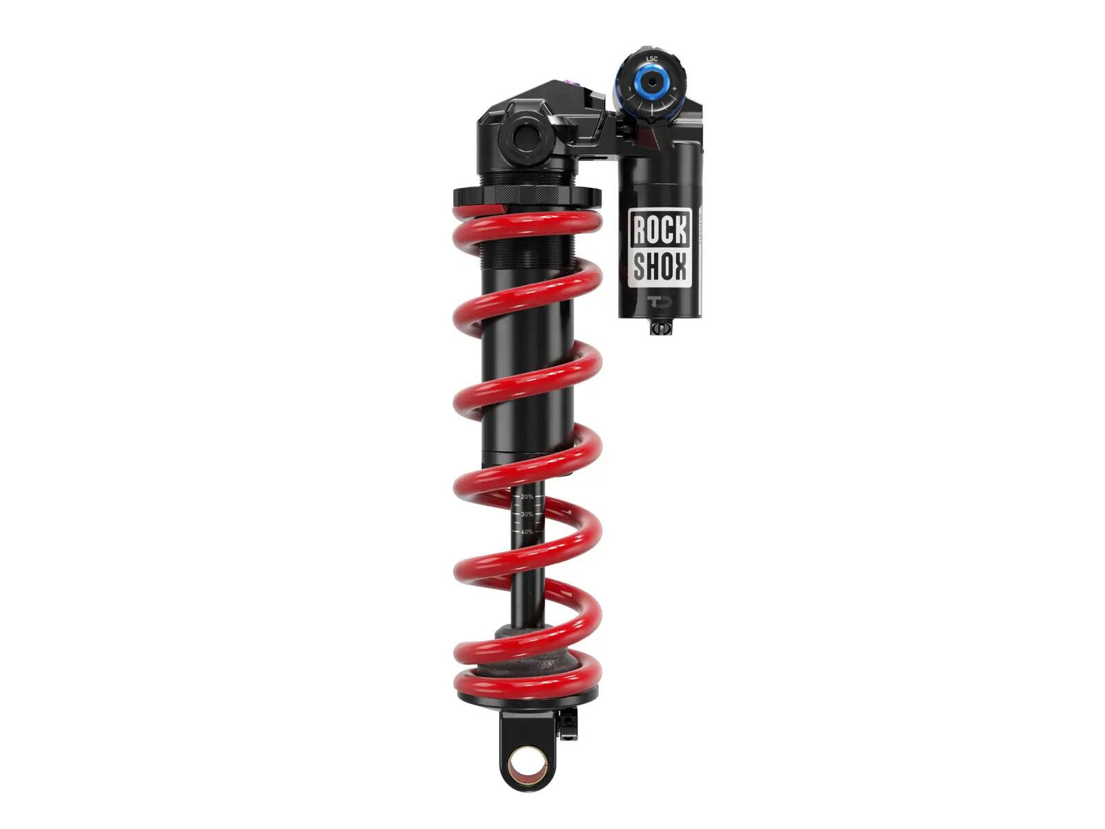 Molla per ammortizzatore bici Rockshox Vivid Coil Ultimate RC2T Reb55/comp30 Tru 1/3