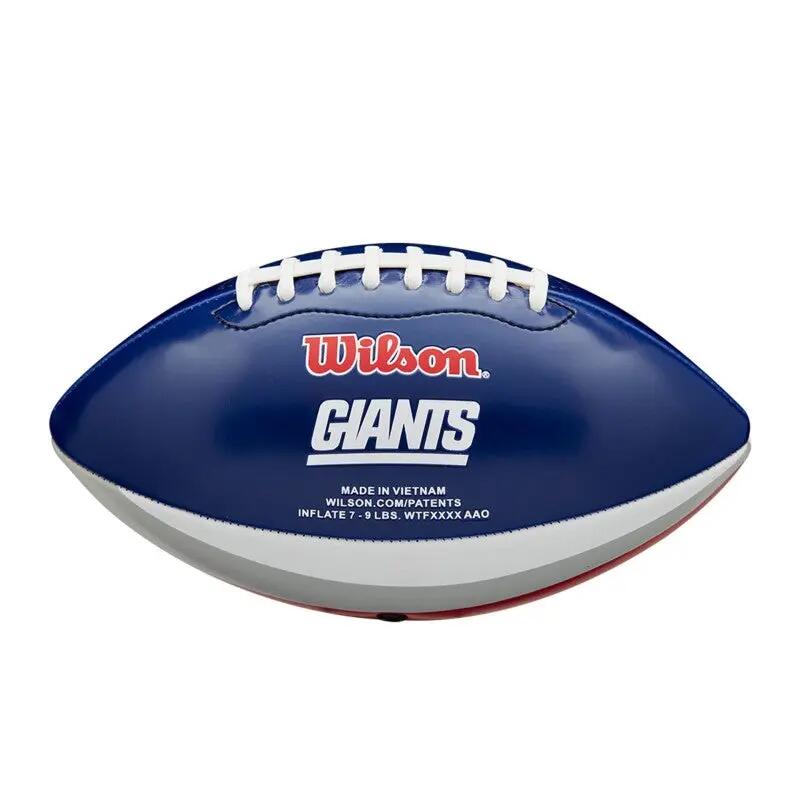 Balón Fútbol Americano Wilson Nfl Peewee New York Giants Multicolor 3/5