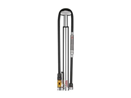 Lezyne Hand Pump Digital Cnc Hpg Micro Floor Drive Gloss Silver 300 - 30.0