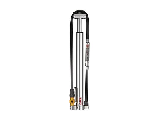 Lezyne Hand Pump Digital Cnc Hpg Micro Floor Drive Gloss Silver 300 - 30.0