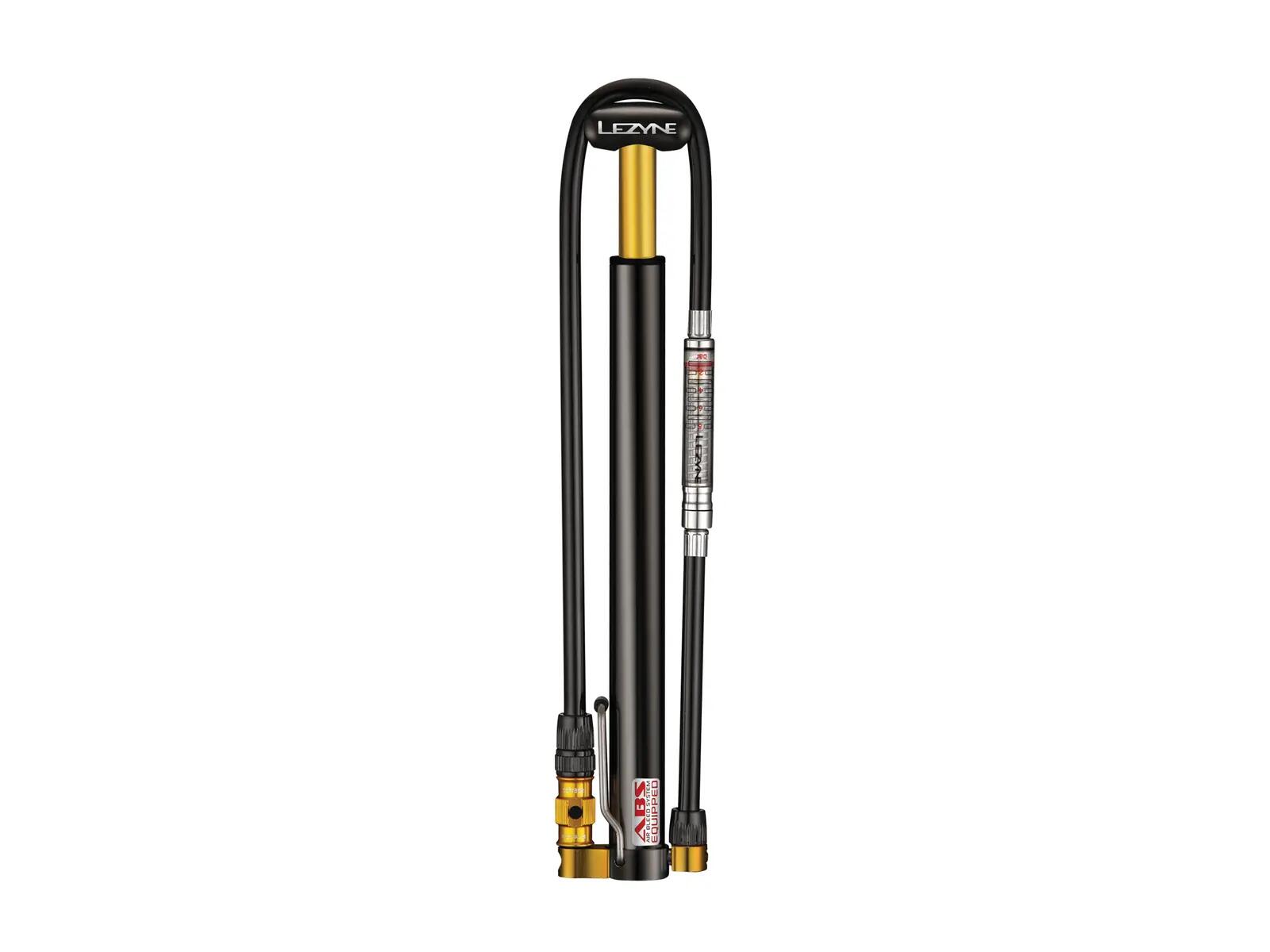 Lezyne Hand Pump Digital Cnc Hpg Micro Floor Drive Gloss Black 300 - 30.0