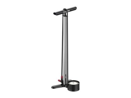 Lezyne Cnc Hp Floor Drive Gloss Silver 635 Cm - 63.5 Cm