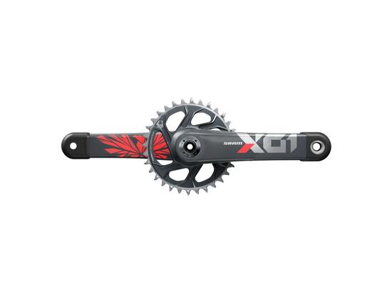 Sram X01 Eagle Dub Crankset Red
