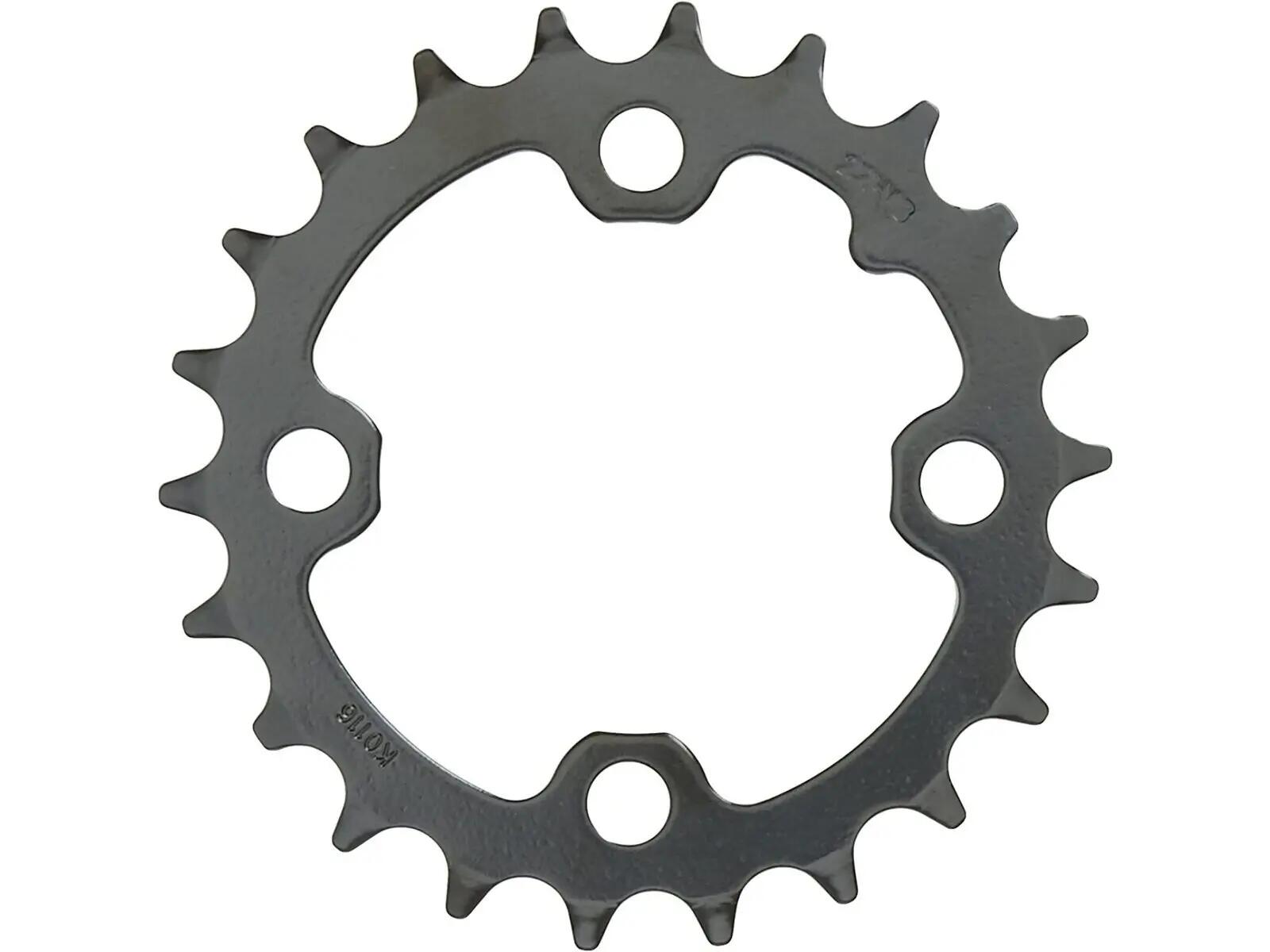 Truvativ MTB 9-Gang-Kettenblatt Mattschwarz 1/2