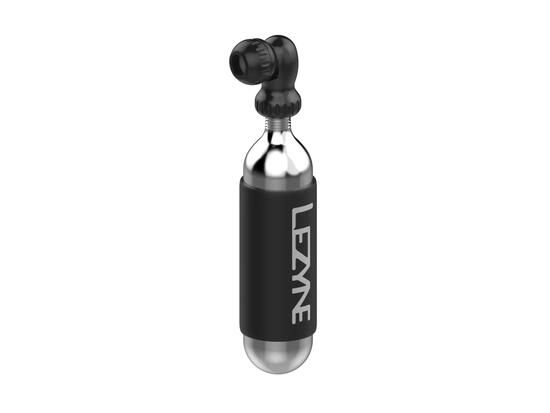 Lezyne Co2-Pumpe Twin Speed Drive, glänzend schwarz