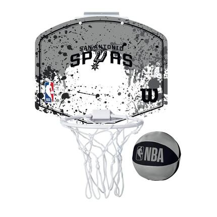Wielokolorowe ostrogi Wilson NBA Team Mini Hoop