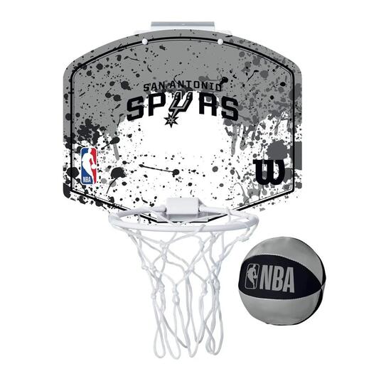 Wielokolorowe ostrogi Wilson NBA Team Mini Hoop