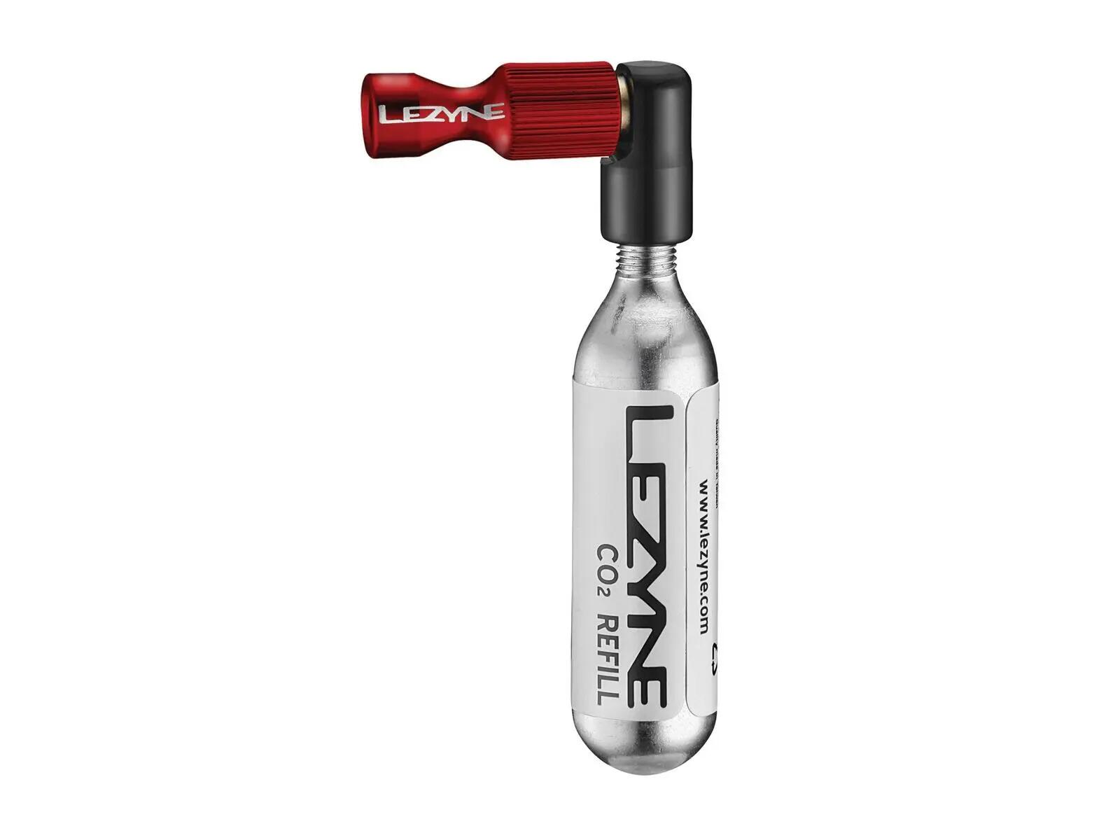 Lezyne Co2 Pump Trigger Drive Gloss Red - Imagine 1