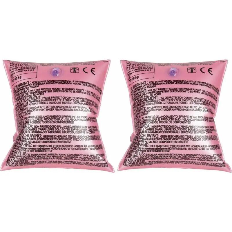 Swim Essentials Arm Bands - Rosé Gold - Safari Chic 3/7