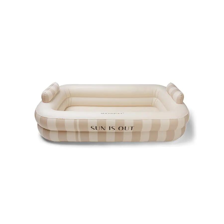 Swim Essentials Pool - Beige - Saint Tropez - 211 x 132 x 46 cm 1/4