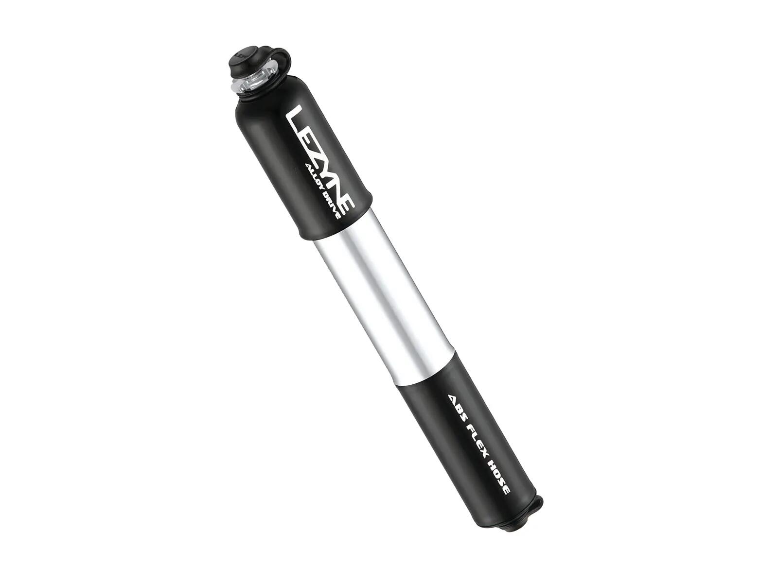 Lezyne Handpumpe, CNC-Legierungsantrieb, glänzend schwarz, S (170) – S (17,0) 1/5
