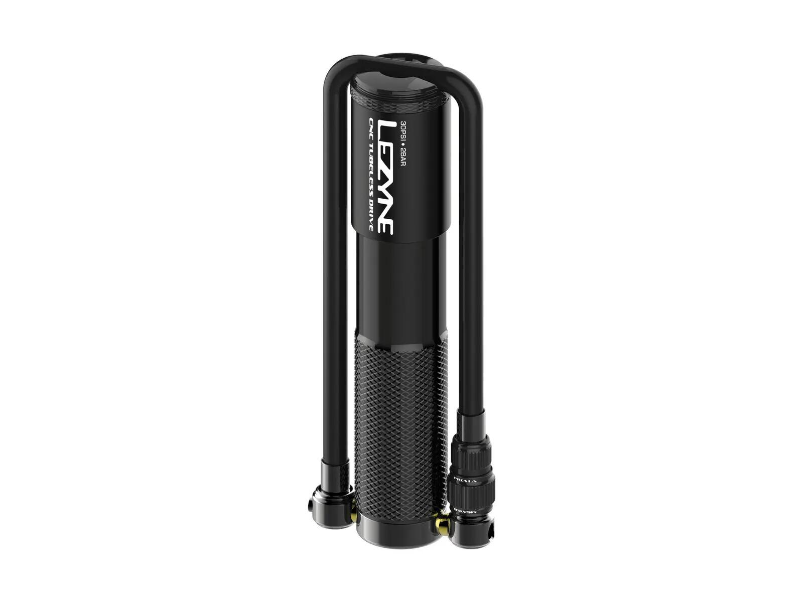 Lezyne Bike Hand Pump Cnc Tubeless Drive Black 170 - 17.0 1/9