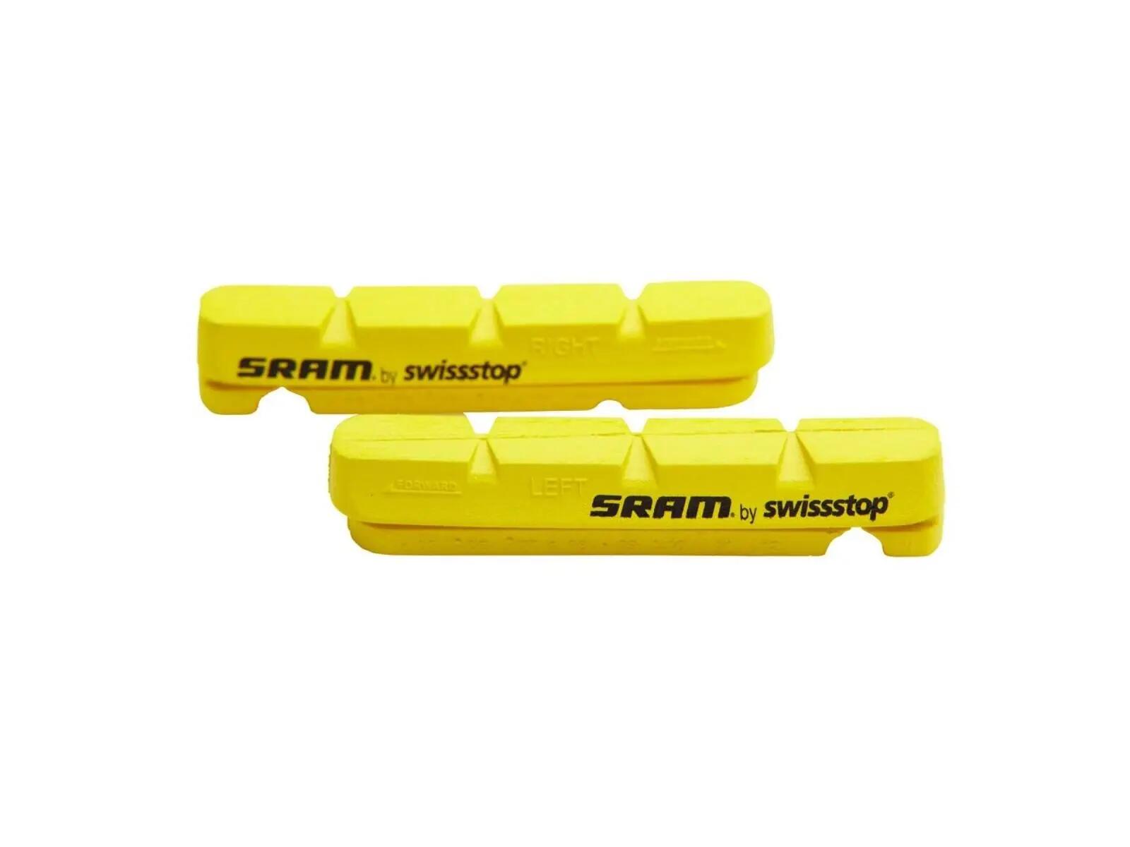 Sram Brake Pad Inserts Yellow 1/2
