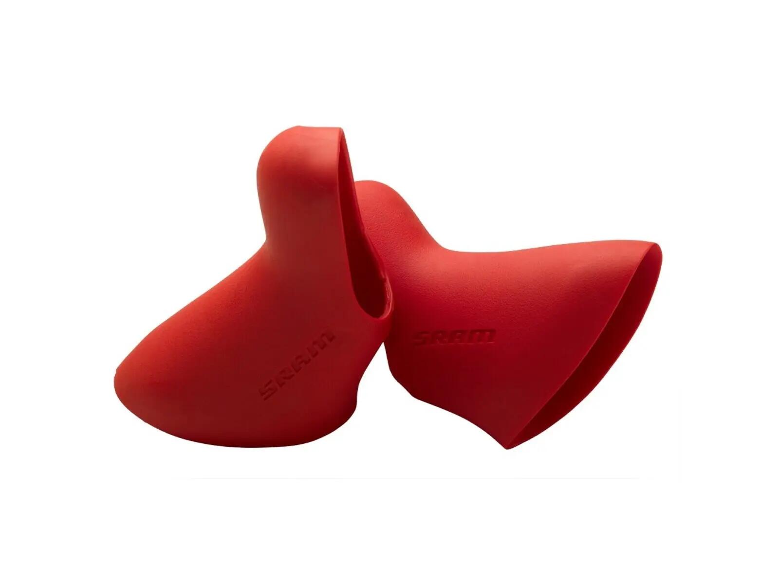 Sram Double Tap Haubenabdeckungen Rot 1/2