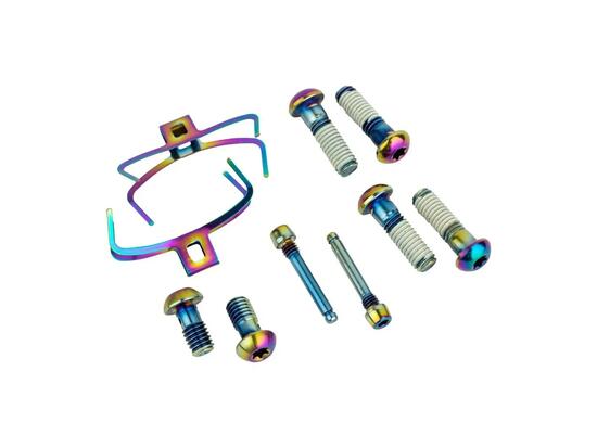 Sram Scheibenbremssattel-Hardware-Upgrade-Kit – Regenbogen