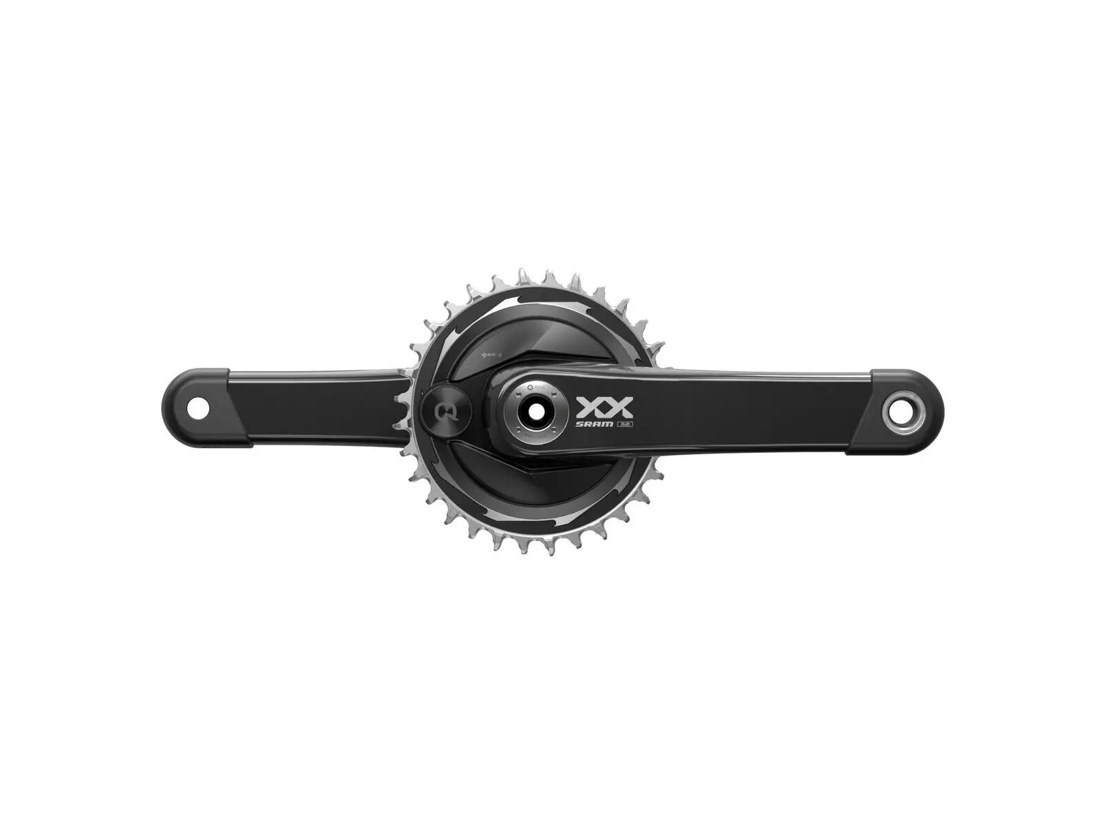 Sram Crankset Quarq Xx Eagle T-type Black 1/1