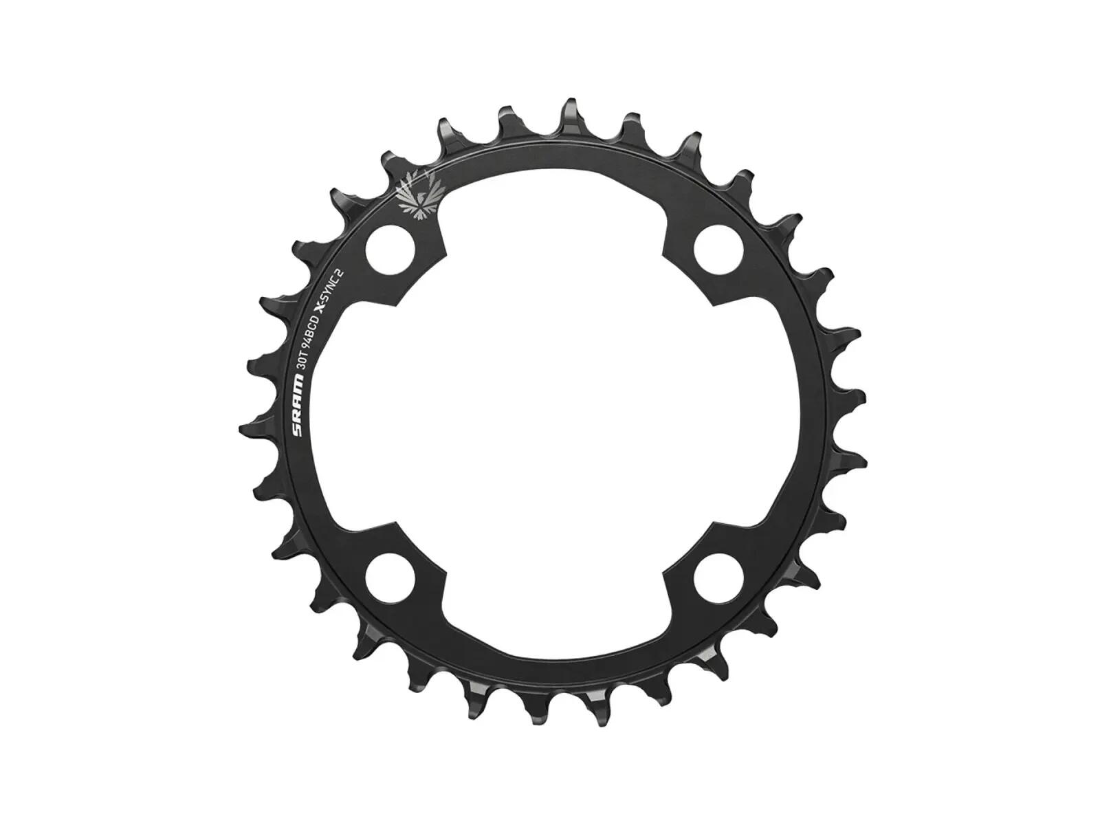 Sram Chainring X-sync E-mtb 94 Bcd Black - Imagine 1