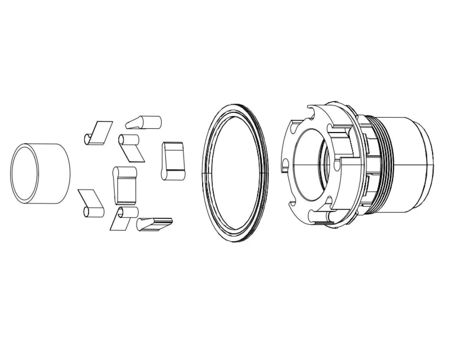Sram Wheel Freehub Kit 900 Hub 1/2