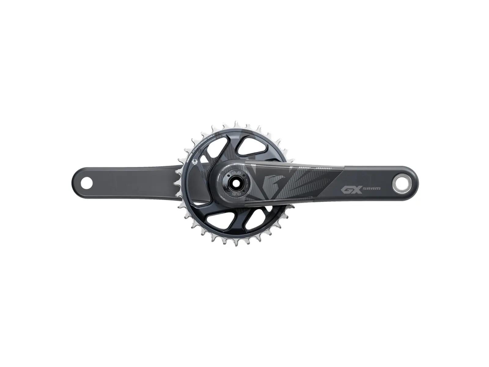 Sram Crankset Gx Eagle Carbon Dub Boost Lunargrey 1/1