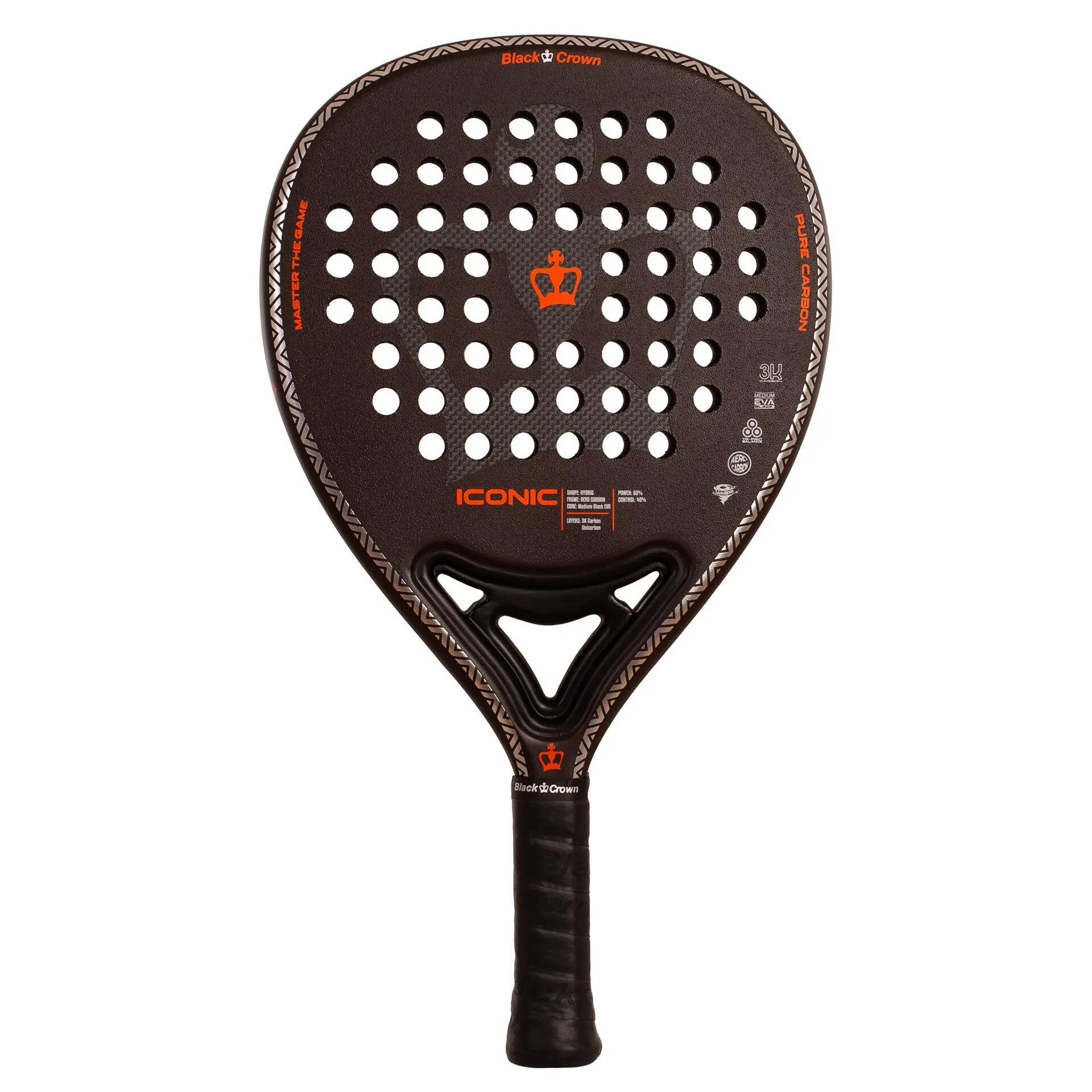 Black Crown Iconic Padel Racket