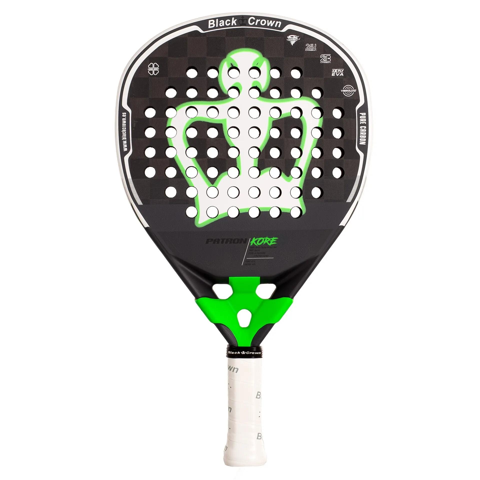 Fekete Korona Patron Kore Padel Racket 1/6