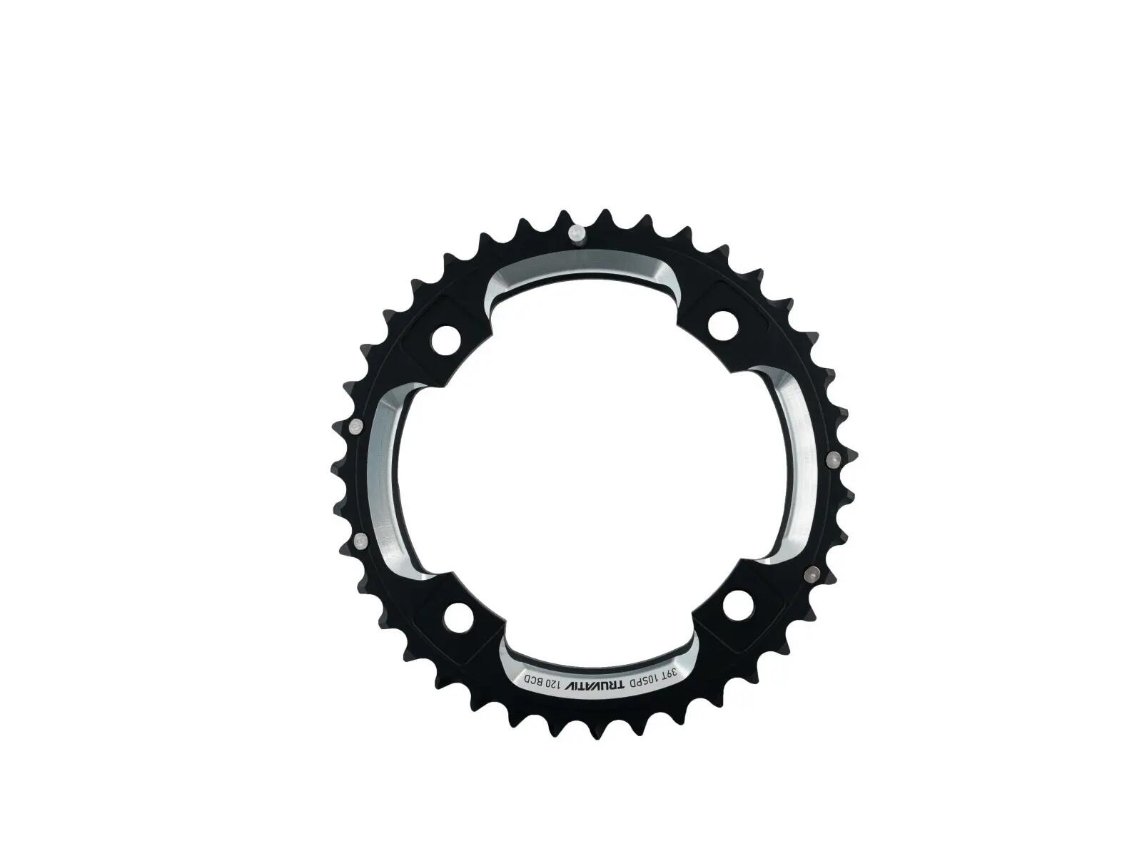 Sram Mtb 2x10 Long Pin Gxp Chainring Matt Black