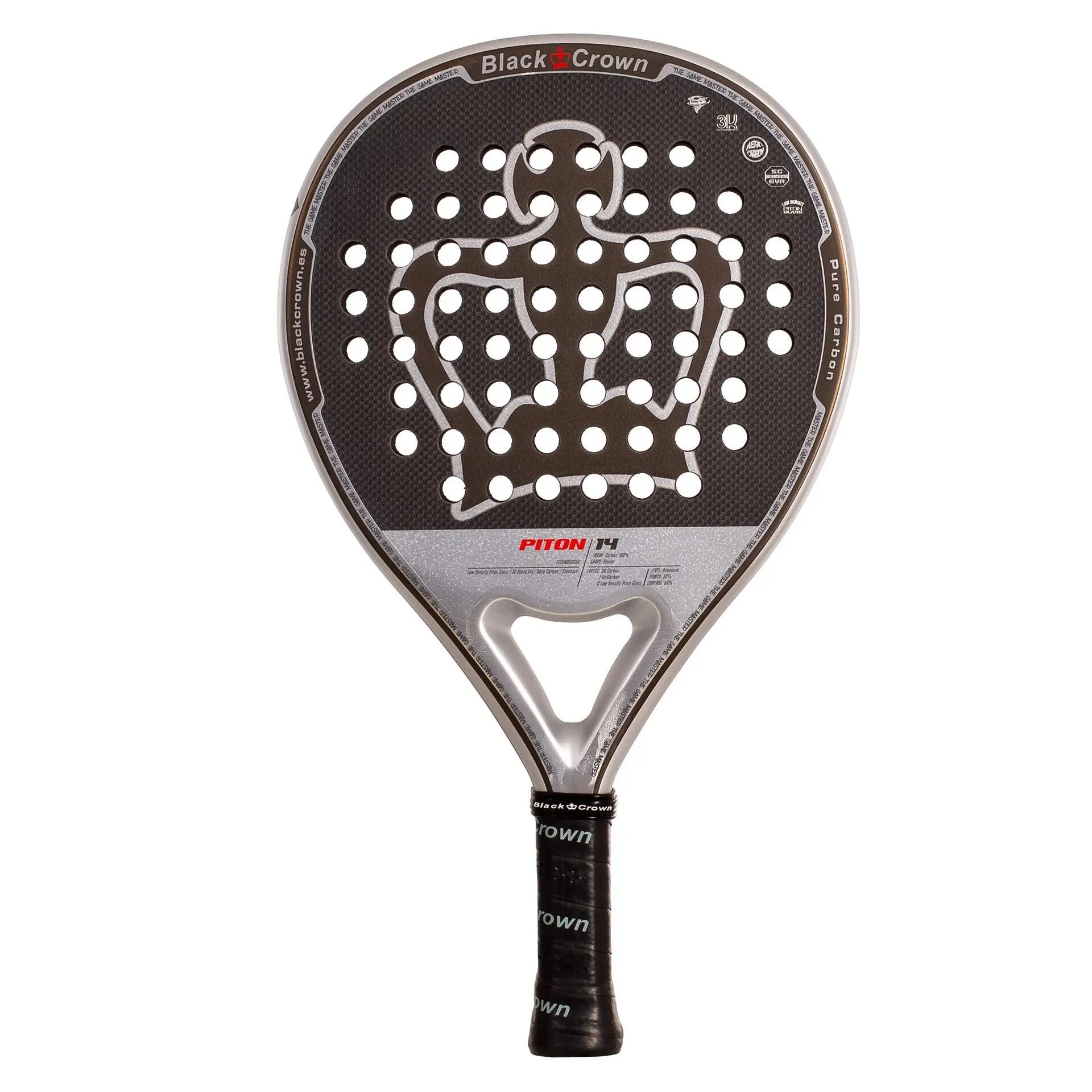 Black Crown Piton 14 Padel Black