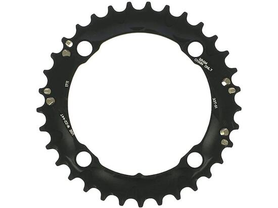 Sram Mtb 2x10 Small Pin Bb30 Chainring Matt Black